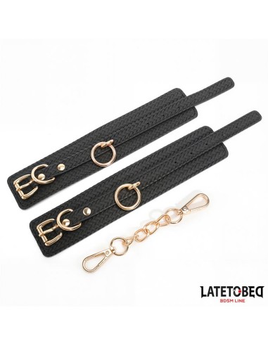 Esposas para Tobillo con Cadena Dorada