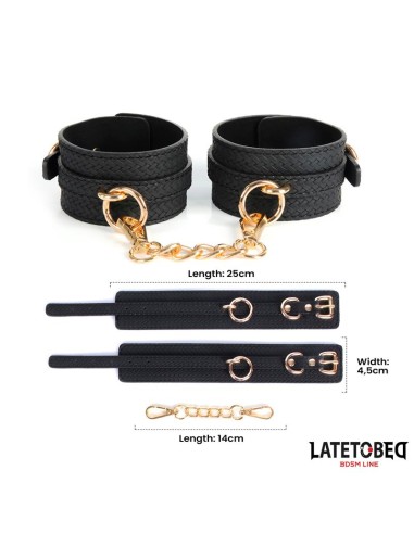 Esposas para Tobillo con Cadena Dorada