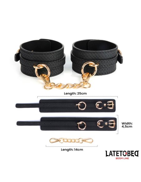 Esposas para Tobillo con Cadena Dorada