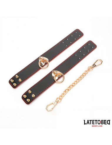 Esposas con Cadena Dorada