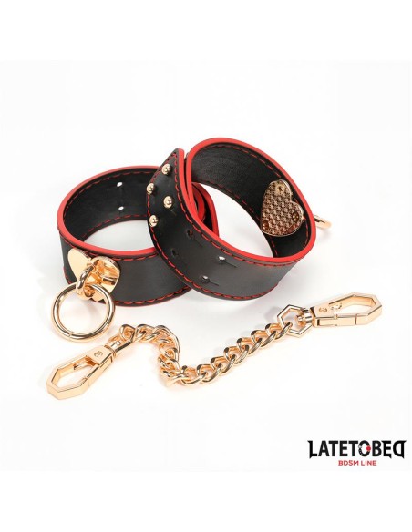 Esposas para Tobillos con Cadena Dorada