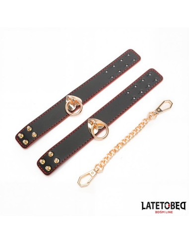 Esposas para Tobillos con Cadena Dorada