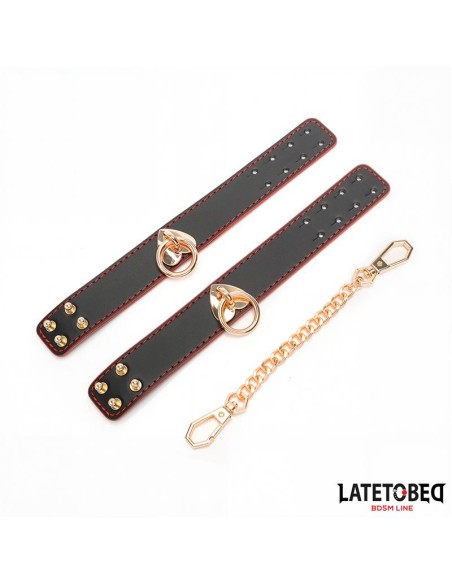 Esposas para Tobillos con Cadena Dorada