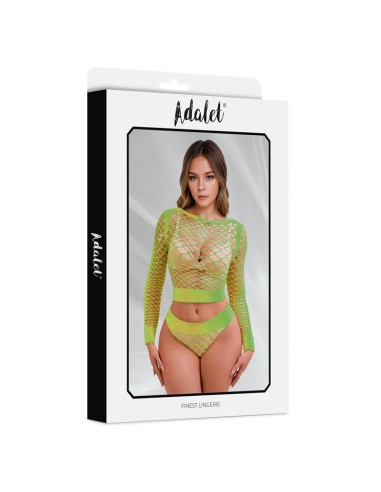 Yara Set de 2 Piezas Amarillo Neon Talla unica