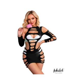 Willow Vestido Hollow out Negro Talla unica