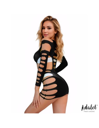 Willow Vestido Hollow out Negro Talla unica