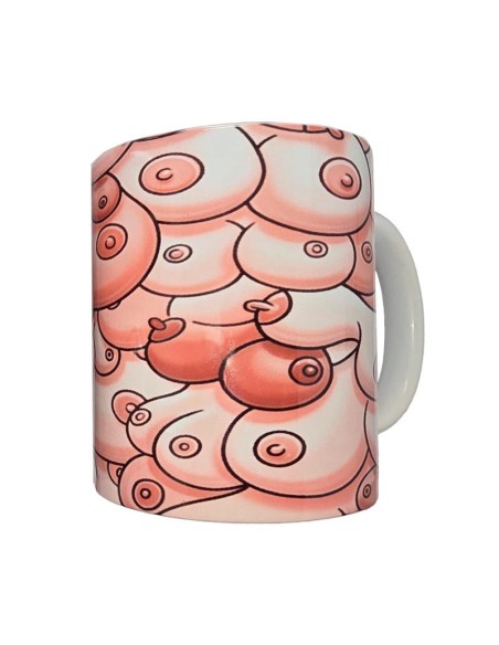Taza Color Pechos 370ml
