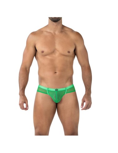 C4MSPX22 Calzoncillo Cheeky Brief Verde