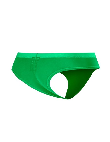 C4MSPX22 Calzoncillo Cheeky Brief Verde