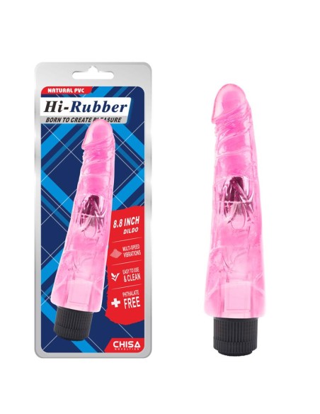 Vibrador Hi Rubber 88 Rosa Vibrador Hi Rubber 88 Rosa