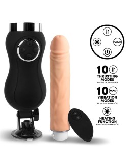 Sex Machine Vibracion Thrusting y Calor Control Remoto USB 2