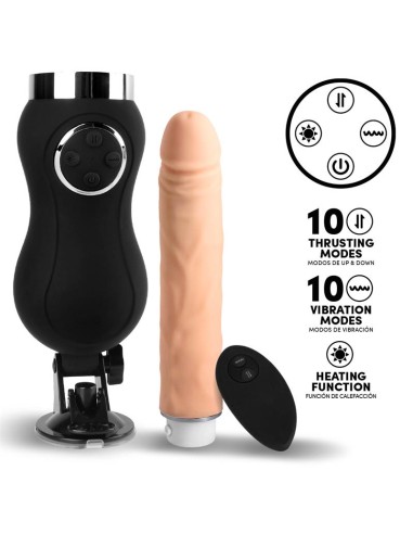 Sex Machine Vibracion Thrusting y Calor Control Remoto USB