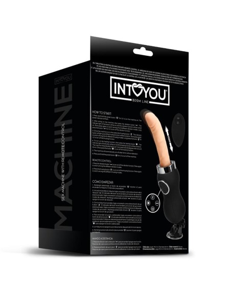Sex Machine Vibracion Thrusting y Calor Control Remoto USB