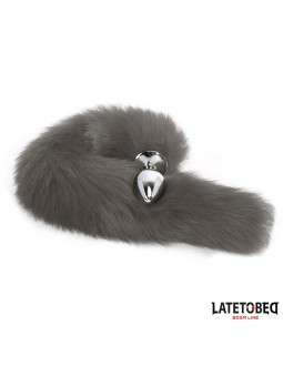 Plug Anal con Cola Gris 40 cm 2