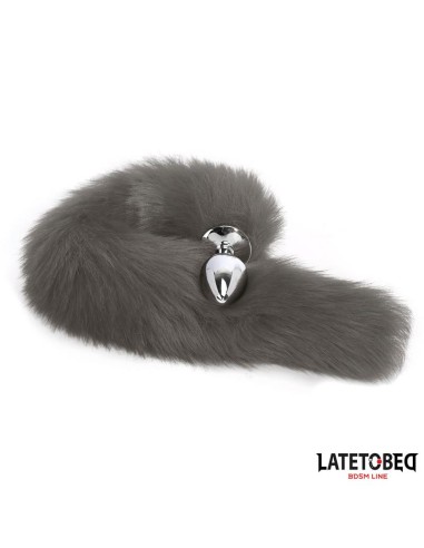 Plug Anal con Cola Gris 40 cm