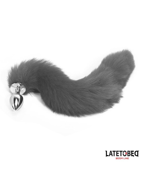 Plug Anal con Cola Gris 40 cm