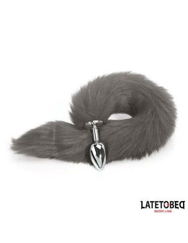 Plug Anal con Cola Gris 40 cm