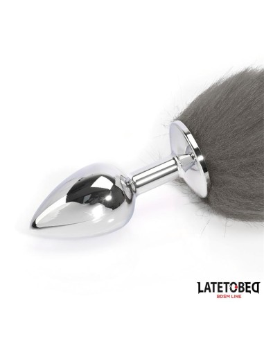 Plug Anal con Cola Gris 40 cm