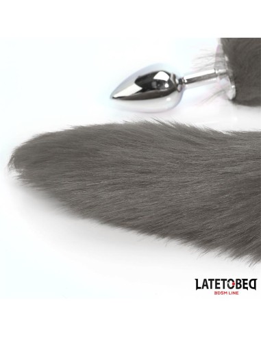 Plug Anal con Cola Gris 40 cm