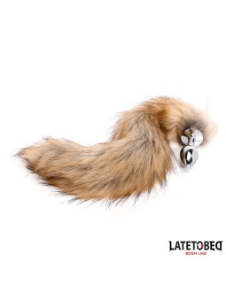 Plug Anal con Cola Marron 40 cm 2