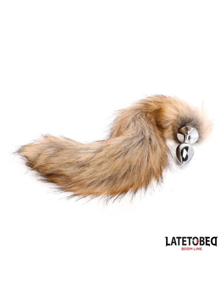 Plug Anal con Cola Marron 40 cm