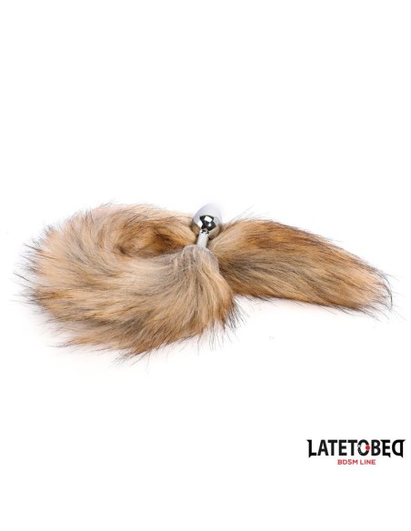 Plug Anal con Cola Marron 40 cm