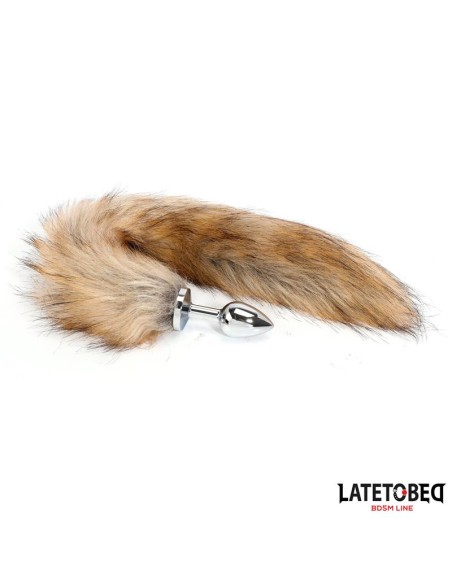 Plug Anal con Cola Marron 40 cm