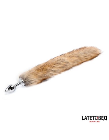 Plug Anal con Cola Marron 40 cm