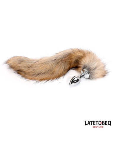 Plug Anal con Cola Marron 40 cm