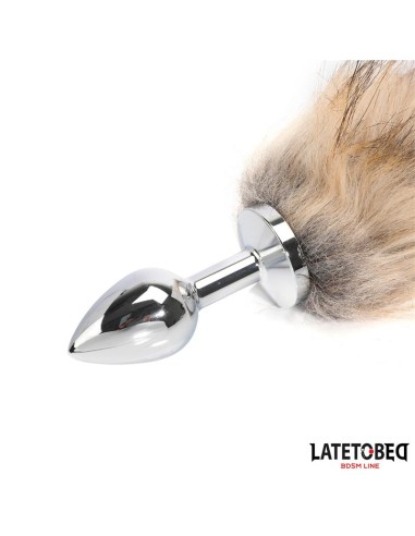 Plug Anal con Cola Marron 40 cm