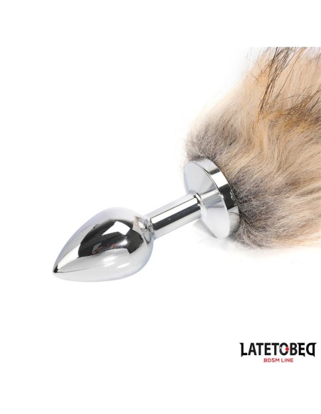 Plug Anal con Cola Marron 40 cm