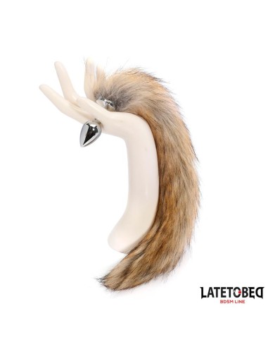 Plug Anal con Cola Marron 40 cm