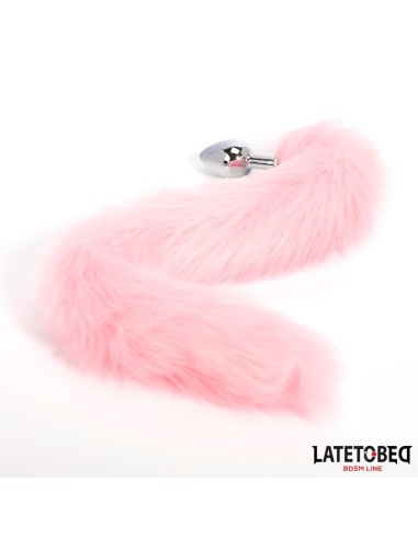 Plug Anal con Cola Rosa 40 cm