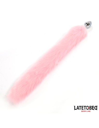 Plug Anal con Cola Rosa 40 cm