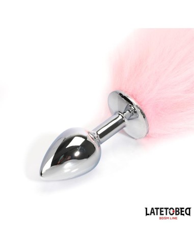Plug Anal con Cola Rosa 40 cm