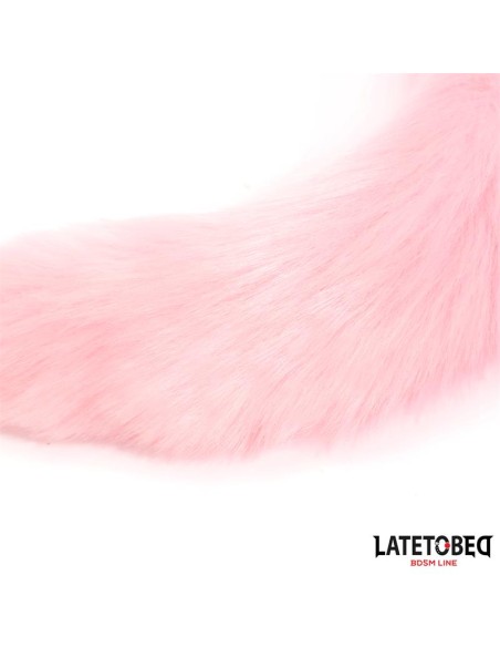 Plug Anal con Cola Rosa 40 cm