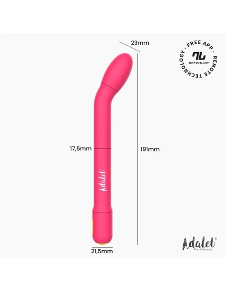 Gently Estimulador Punto G con APP Rosa