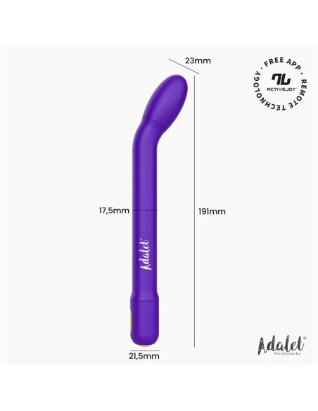 Gently Estimulador Punto G con APP Purpura