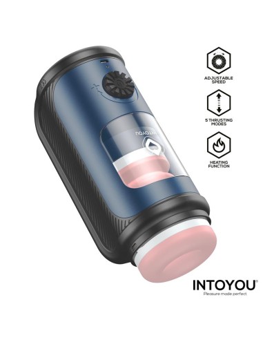 Tenkro Masturbador con Thrusting y Calor USB C