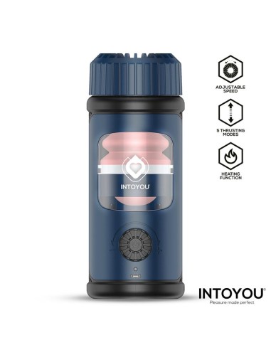 Tenkro Masturbador con Thrusting y Calor USB C