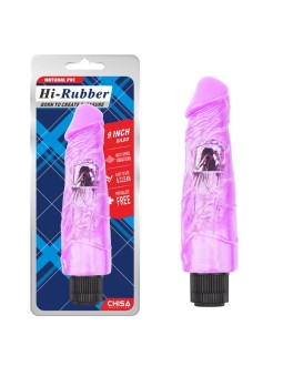 Vibrador Hi Rubber 9 Purpura 2