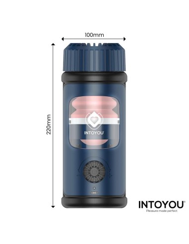 Tenkro Masturbador con Thrusting y Calor USB C