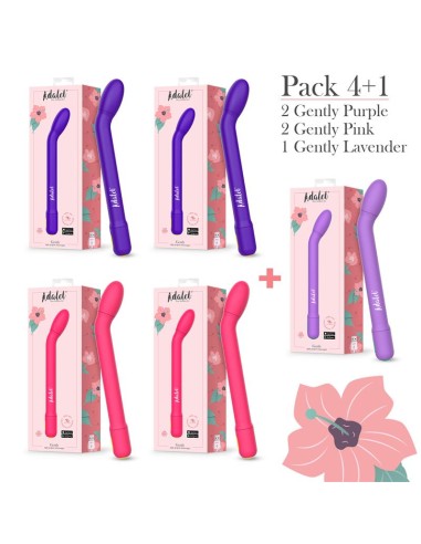 Pack 4 1 Gently Estimulador Punto G con APP