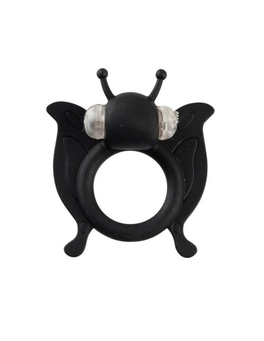 Shots S Line Anillo para el Pene Mariposa Negro