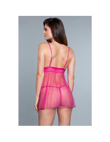 Hailey Babydoll Fuchsia Talla S