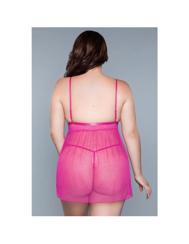 Hailey Babydoll Fuchsia Talla S