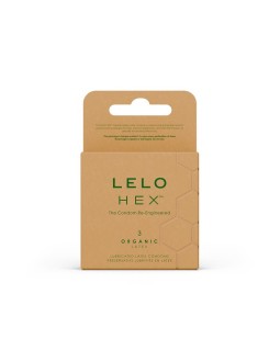 HEX Condoms Organic 3 unidades