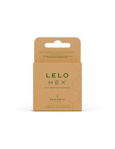 HEX Condoms Organic 3 unidades