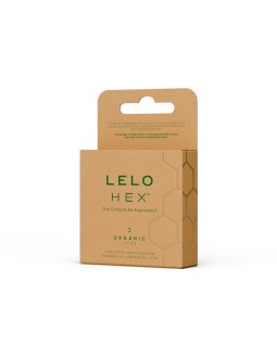 HEX Condoms Organic 3 unidades 2