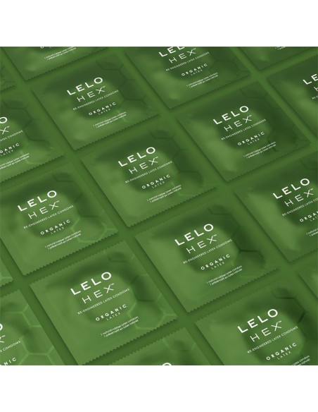 HEX Condoms Organic 3 unidades